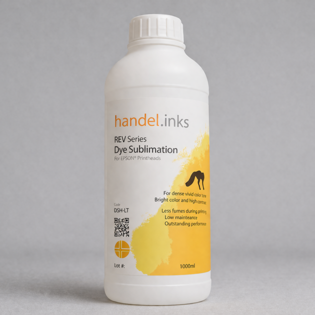 Tinta de Sublimación Alta Densidad Handel.inks — 1 Lt